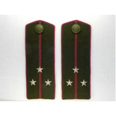 Погоны полевые, СТАРШИЙ ЛЕЙТЕНАНТ, ПЕХОТА, обр. 1943 г..